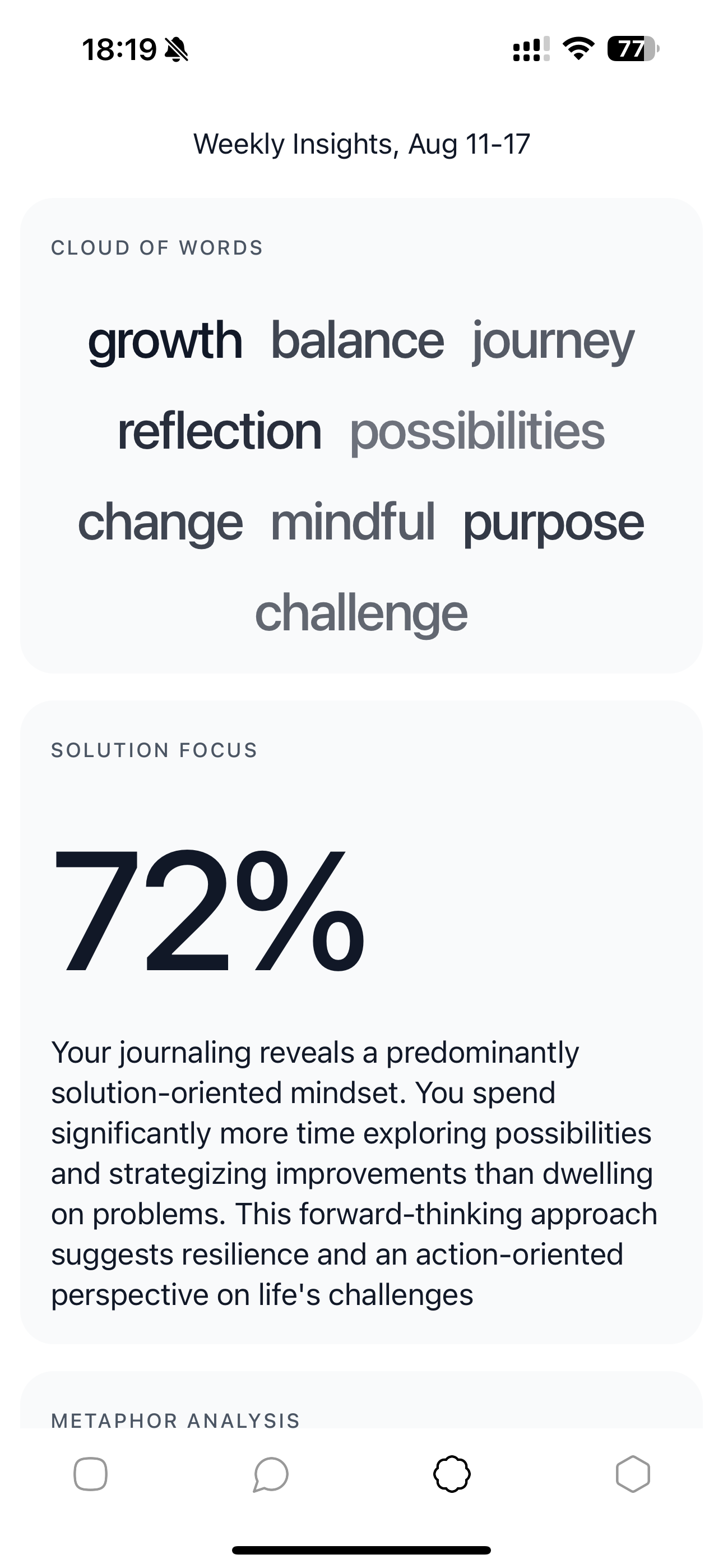 Insights Screen Background